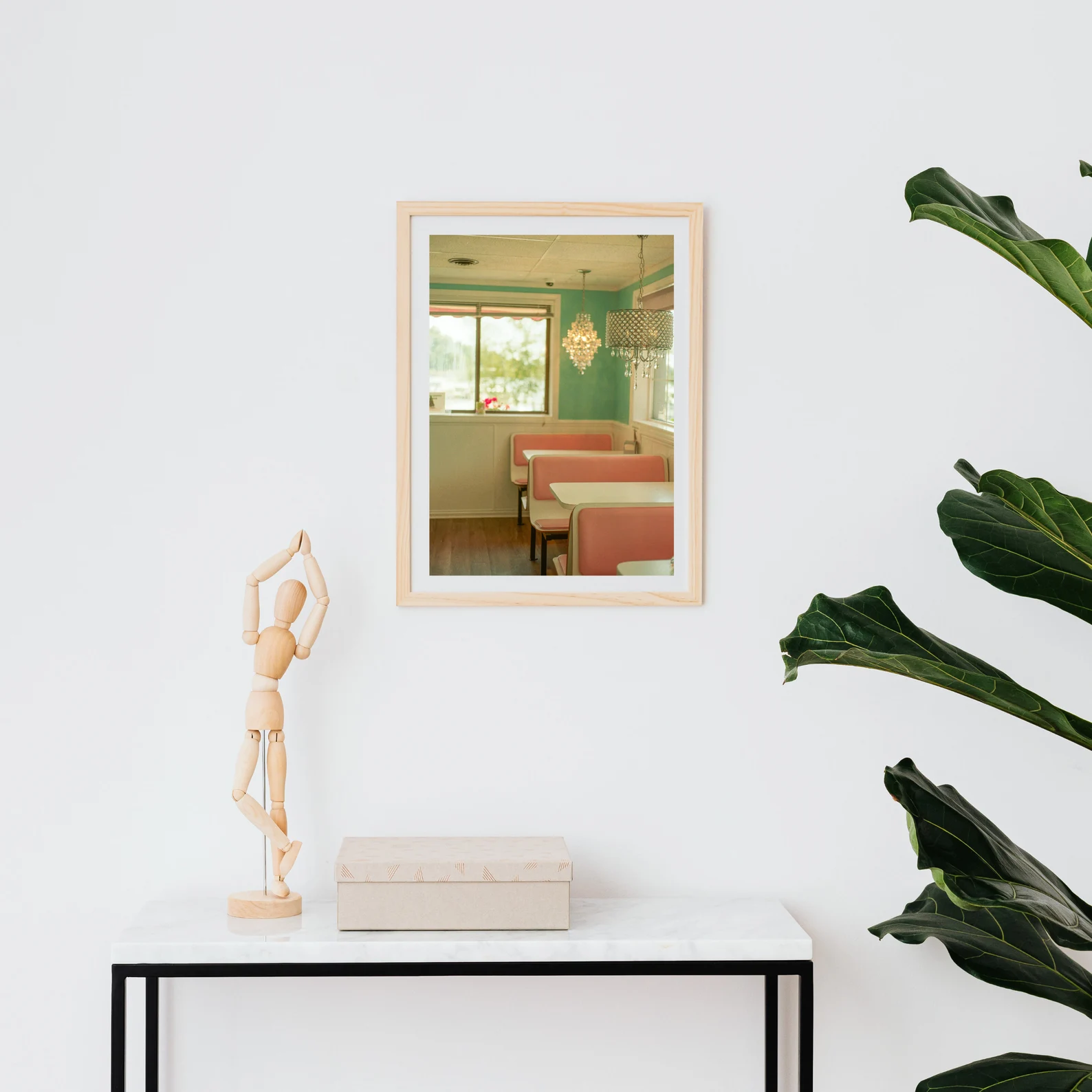 Vintage American Diner | Fine Art Print | Analogue Photography | 35mm Film Photography | Gallery Wall Decor | Eclectic Home - Image 2