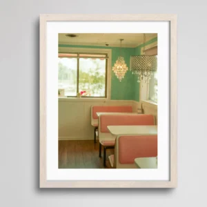 Vintage American Diner | Fine Art Print | Analogue Photography | 35mm Film Photography | Gallery Wall Decor | Eclectic Home