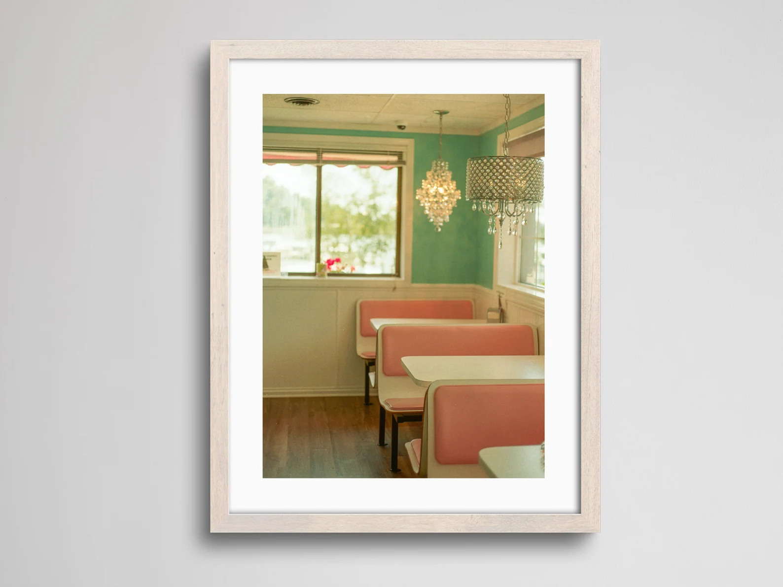 Vintage American Diner | Fine Art Print | Analogue Photography | 35mm Film Photography | Gallery Wall Decor | Eclectic Home