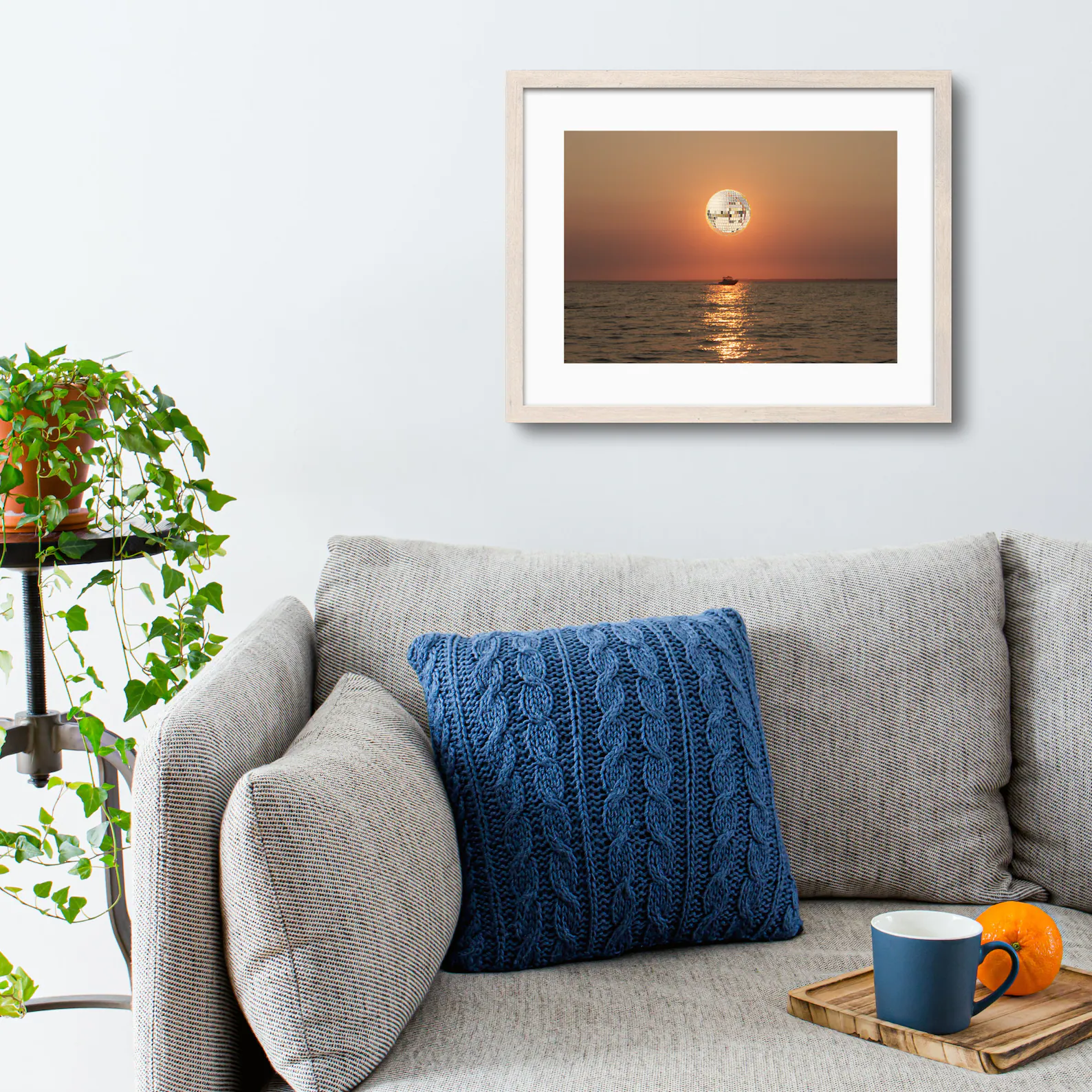 Disco Ball Sunset in Fire Island Pines | Fine Art Print | Analogue Photography | 35mm Film Photography | Gallery Wall Decor | Eclectic Home - Image 3