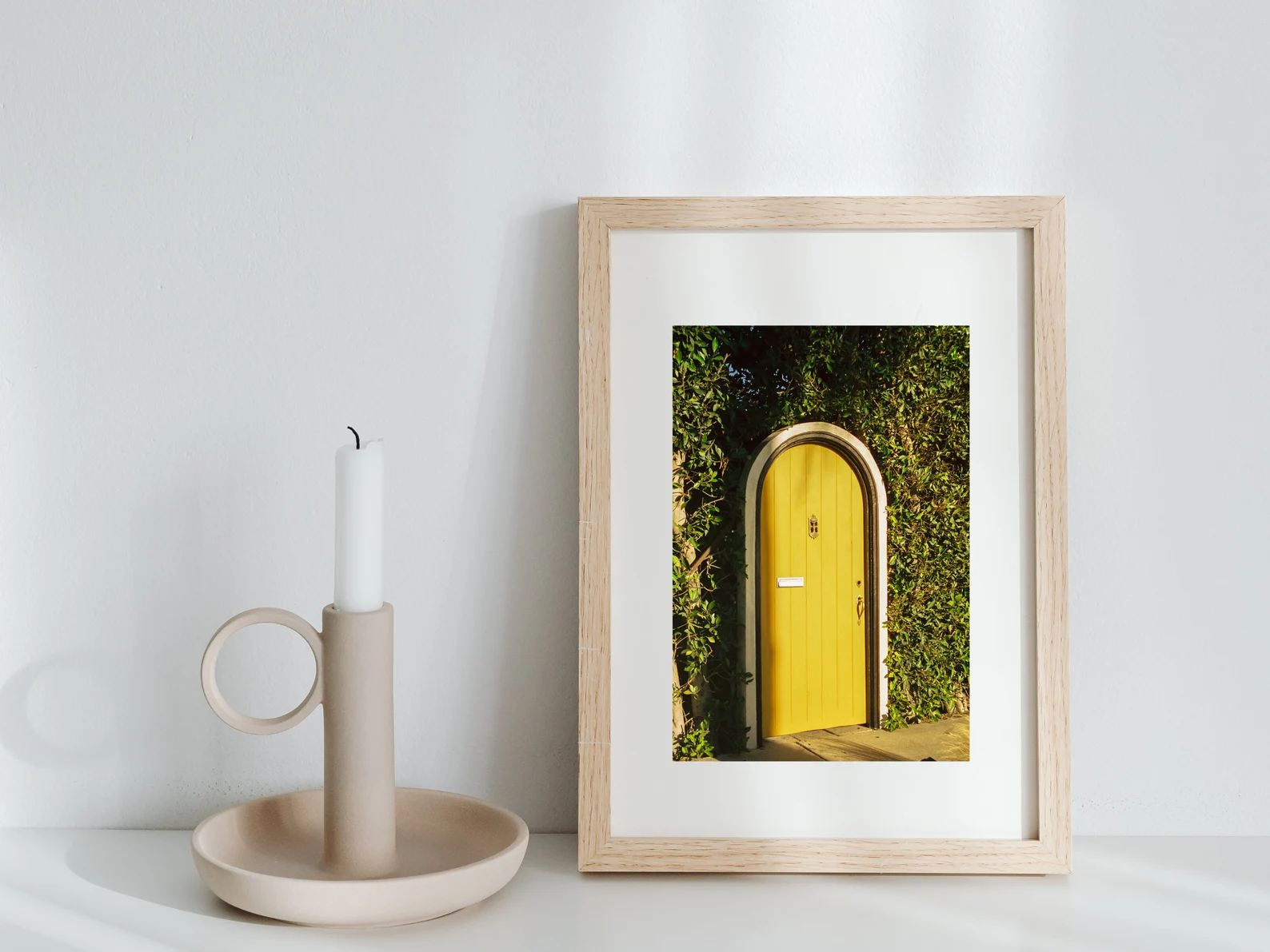 Yellow Door in Los Angeles | Fine Art Print | Analogue Photography | 35mm Film Photography | Gallery Wall Decor | Eclectic Home - Image 3