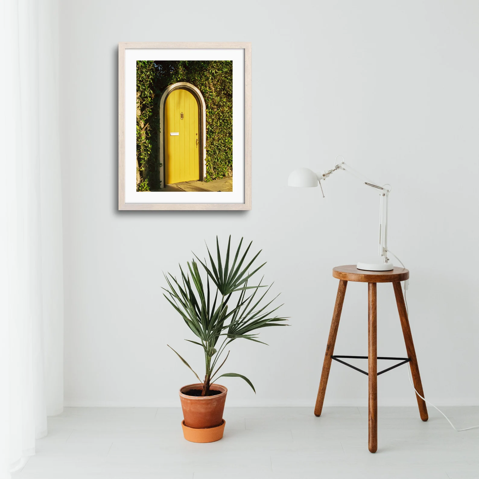 Yellow Door in Los Angeles | Fine Art Print | Analogue Photography | 35mm Film Photography | Gallery Wall Decor | Eclectic Home - Image 2